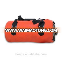 500D PVC Tarpaulin Waterproof Round Roll Top Duffel Bag for boating